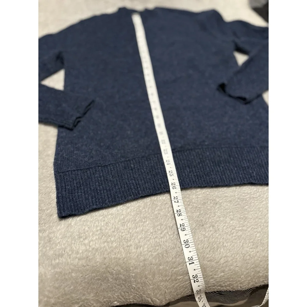Banana Republic J.C. Rennie Shetland Wool Crewneck Sweater Men's Medium Blue
